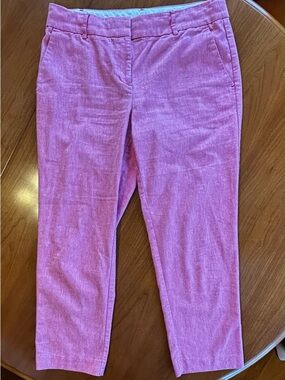 LOFT Pink Women's Cropped Pants